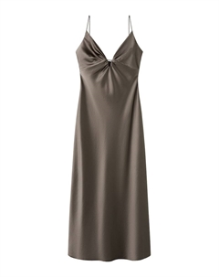 Платье Victory, серый Mango