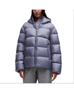 Пуховики и пальто женские, синий Lululemon