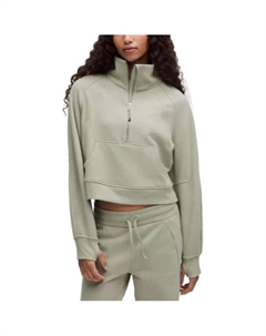 Свитшот серии Scuba для женщин, зеленый Lululemon