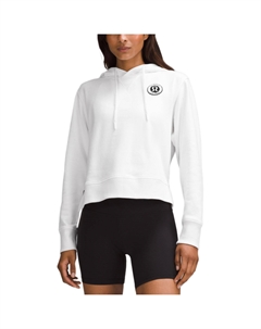 Френч терри свитшот женский, белый Lululemon