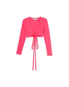 Топ женский, розовый Msgm