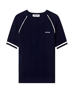 Топ женский синий Miu miu