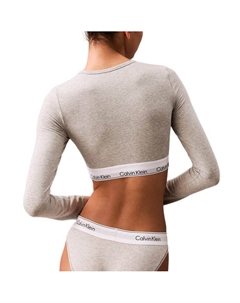 Обычная футболка женская, серый Calvin klein