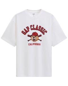 Футболка унисекс, белый Gap