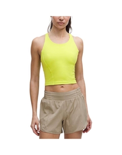 Топ для йоги Wunder Train Everlux, зеленый Lululemon