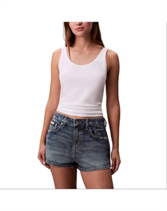 Джинсовые шорты женские, синий Calvin klein