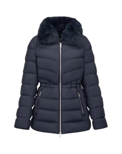 Пуховик женский, синий Moose knuckles