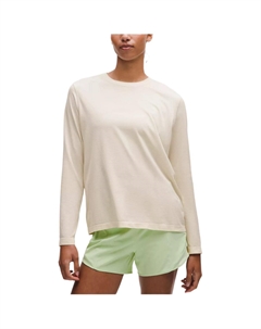 Обычная футболка женская, белый Lululemon