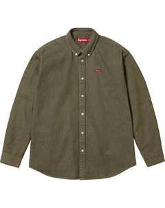 Маленькая джимовая рубашка box, оливковый Supreme