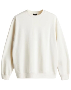 Свитшот унисекс кремовый H&m