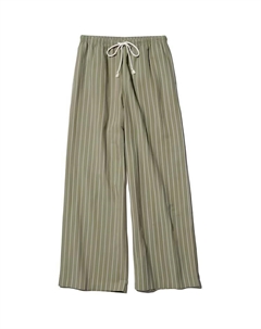 Повседневные брюки женские olive green Uniqlo