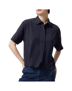 Рубашка Women's Navy Blue Uniqlo