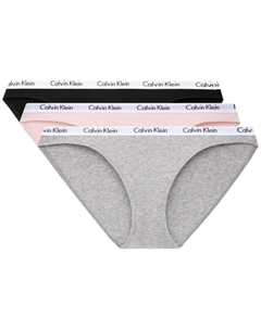 Женские трусы 3 штуки, розовый Calvin klein