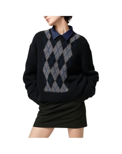 Свитер женский черный Uniqlo