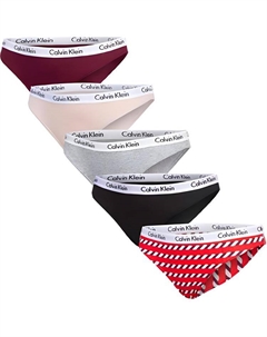 Женские трусы 5 штук, красный Calvin klein