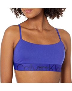 Женский бюстгальтер-бралетт Embossed Icon Unlined Wireless, Clematis Calvin klein