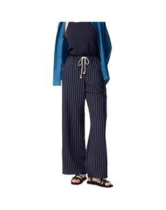 Женские повседневные брюки, темно-синий Uniqlo