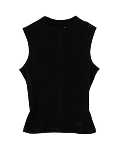 Топ Y 3 из органического хлопка, черный Y-3