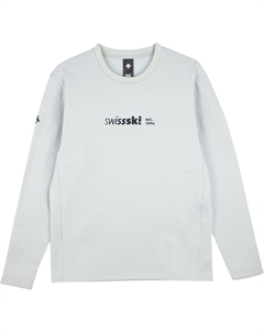 Футболка унисекс, серый Descente