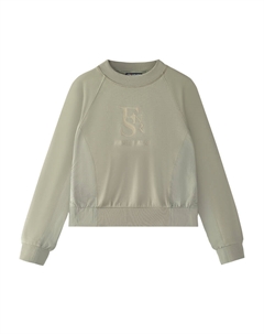 Свитшот женский Mong Green Gray Fila fusion