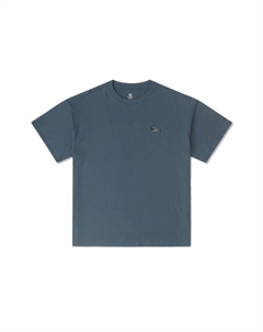 Футболка унисекс синяя Converse