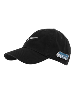 Бейсболка из полиэстера унисекс, черный Nike