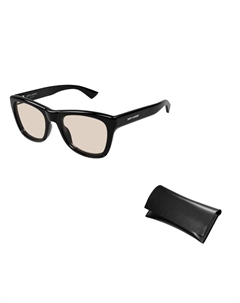 Солнцезащитные очки с логотипом Eyewear, черный Saint laurent