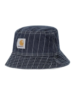 Хлопковая шляпа-ведро мужская, синий Carhartt wip