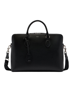 Сумка-портфель с верхней ручкой из кожи, Set (Bag+Dust Bag) Bally