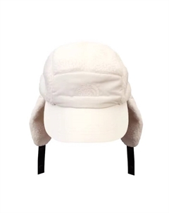 Искусственная шапка-ушанка унисекс, белый The north face