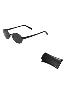 Круглые солнцезащитные очки SL 692, черный Saint laurent