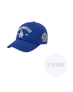 Хлопковая бейсболка унисекс, синий Mlb