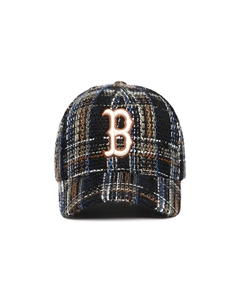 Бейсболка из полиэстера унисекс, черный Mlb