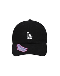 Хлопковая бейсболка унисекс, черный Mlb