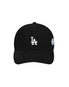 Хлопковая бейсболка унисекс, черный Mlb