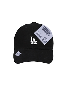 Хлопковая бейсболка унисекс, черный Mlb