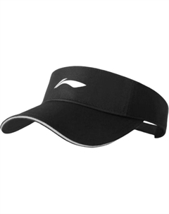 Полиэстеровая шляпа от солнца унисекс, черный Li-ning