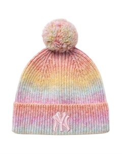Детская шапка-бини Kids, розовый Mlb