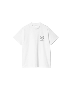 Футболка SS24 S/S Icons, мужская,, белый Carhartt wip