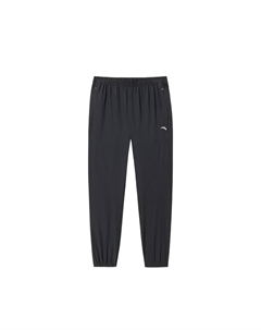 Разнообразие тренировочной коллекции вязаные спортивные штаны мужские, черный Anta