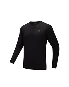 Футболка мужская базовая Black, черный Anta