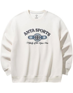 Толстовка Life Collection мужская тёплая, белый Anta