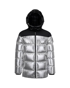 Серебряная мужская пуховая куртка, серебряный Moose knuckles