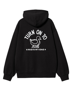 Худи с принтом, черный Carhartt wip