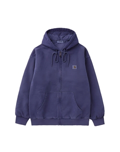 Худи с завязками и молнией vista, темно-фиолетовый Carhartt wip