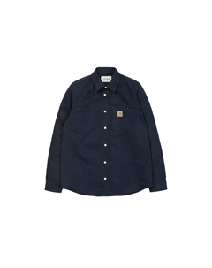 Мужская рубашка, темно-синий Carhartt wip