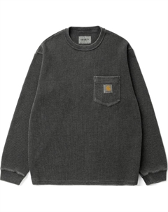 Футболка Unisex Charcoal, серый Carhartt wip