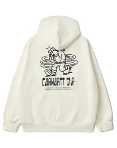 Худи на молнии, экрю Carhartt wip
