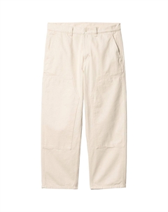 Брюки Midland Double Knee Straight Leg, экрю Carhartt wip