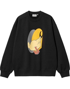 Свитшот мужской, черный Carhartt wip